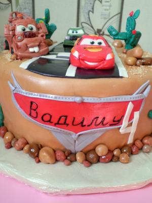 Торт &quot;Тачки&quot;